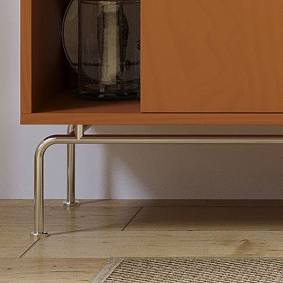 Porta scorrevole in legno di pino credenza moderna con deposito per soggiorno