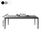 Contemporary Style Sintered Stone Dining Table Rectangle Table with 4 Legs Base Clearhalo ' dining_table' 'Dining Tables & Seating' 'Dining Tables' 'furn' 'furn_dining_table' 'Furniture' 'furniture_dining_table' 'Kitchen & Dining Furniture' 'kitchen&dining_furn' 'kitchen' 'kitchen_dining_table' 1200x1200_4eeee0ed-9c90-46ce-aba8-39e3f481d79b