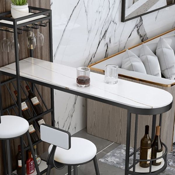 Moderner Style Tischstein fester Bistro -Barschisch