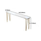 Glam Style 1/2/5/9 Pieces Bar Table Set Rectangle Bar Table with Metal High Stools Clearhalo 'Bar Furniture' 'furn' 'furn_home_bar_bar_sets' 'Furniture' 'Home Bars & Bar Sets' 'home_bar_bar_sets' 'Kitchen & Dining Furniture' 1200x1200_4ef45949-de97-4b23-8e33-113fcb0f8aa9