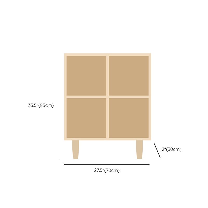 Natural Standard Bookshelf Wooden Contemporary Bookcase with Shelves Clearhalo 'Bookcases' 'furn' 'furn_bookcases' 'Furniture' 'Office Furniture' 1200x1200_4ef4e34e-5259-4d04-8043-ee419aebeb3c