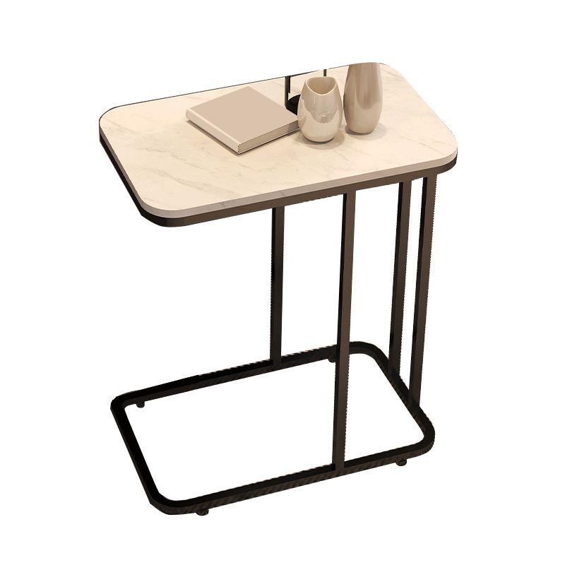 19.7" W Modern End Table Rectangular Slate C Sofa Side Table Clearhalo 'Coffee & Accent Tables' 'End & Side Tables' 'end_side_tables' 'furn' 'furn_end_side_tables' 'Furniture' 'Living Room Furniture' 1200x1200_4ef9fbbc-20db-4b79-975a-a2c0e679e8f1