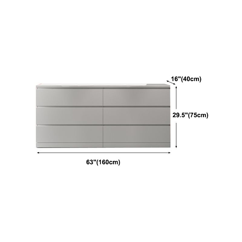 Artificial Wood Living Room Sideboard Cabinet Modern Buffet Server Cabinet with Drawer Clearhalo 'buffet_sideboard' 'Buffets & Sideboards' 'furn' 'furn_buffet_sideboard' 'Furniture' 'furniture_buffet_sideboard' 'Kitchen & Dining Furniture' 1200x1200_4efc9a91-888e-436f-9e98-fa3c369e3942