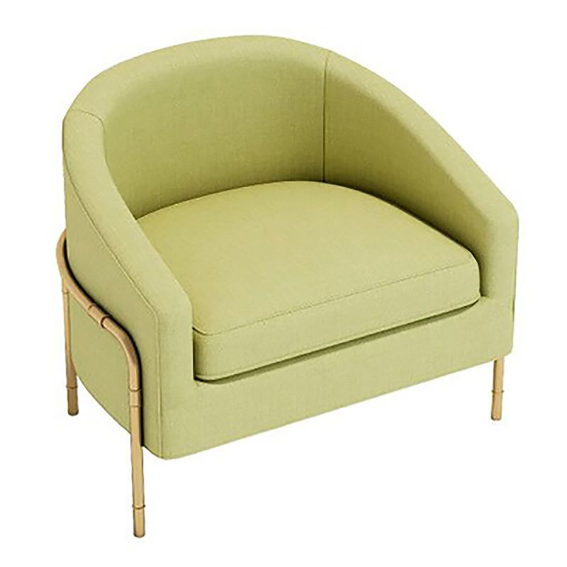 23.62" Wide Linen Barrel Chair Arms Included Barrel Accent Chair with Basic Four Leg Clearhalo 'Accent Chairs' 'accent_chairs' 'Chairs & Seating' 'furn' 'furn_accent_chairs' 'Furniture' 'Living Room Furniture' 1200x1200_4efda2de-3a63-4593-899f-366022fa3e9d