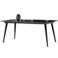 Contemporary Dining Table Set 1/4/5/7 Pcs Black Sintered Stone Top Table with Side Chairs Clearhalo 'Dining Room Sets' 'Dining Tables & Seating' 'dining_room_set' 'furn' 'furn_dining_room_set' 'Furniture' 'Kitchen & Dining Furniture' 1200x1200_4eff4e1a-d523-4fae-b08f-e3cb8e934b9f