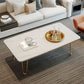 Glam Cocktail Table 4 Legs Slate Rectangular Single Coffee Table Clearhalo 'Coffee & Accent Tables' 'Coffee Tables' 'coffee_tables' 'furn' 'furn_coffee_tables' 'Furniture' 'Living Room Furniture' 1200x1200_4f03dcfd-d6b3-43d3-a21d-39a346363a8e