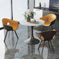 Round Tulip Base Luxury Dining Table White Tone Fixed Table with Sintered Stone Clearhalo ' dining_table' 'Dining Tables & Seating' 'Dining Tables' 'furn' 'furn_dining_table' 'Furniture' 'furniture_dining_table' 'Kitchen & Dining Furniture' 'kitchen&dining_furn' 'kitchen' 'kitchen_dining_table' 1200x1200_4f0436bb-2356-4384-8b17-d000adb594eb
