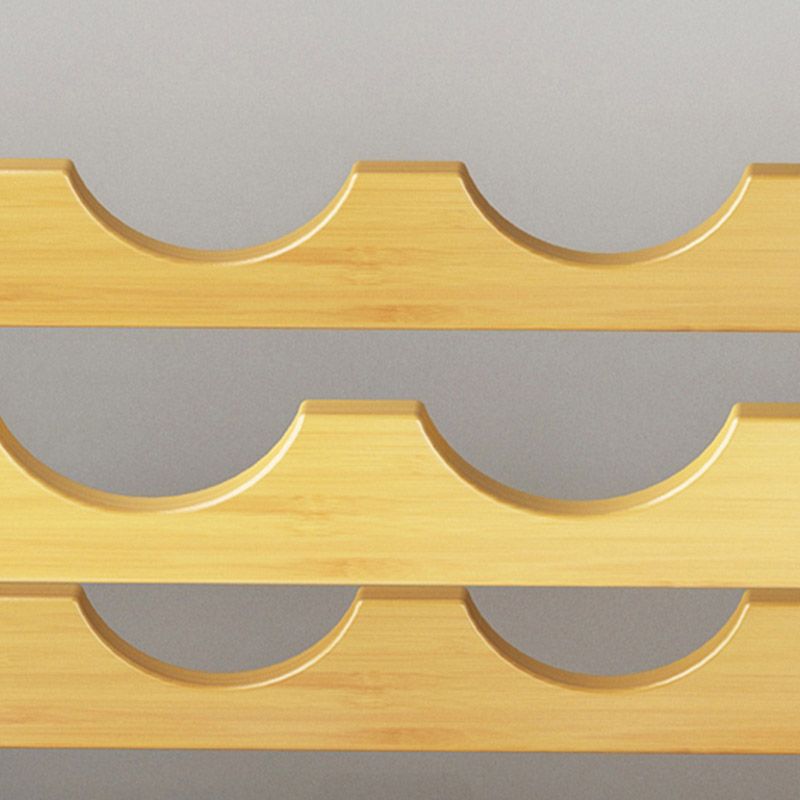 COMPTOPER MODIFICATION Rack à vin massif en bois massif Bouteille à vin pour le salon