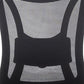 Chaise contemporaine en maille à dossier haut avec support lombaire réglable