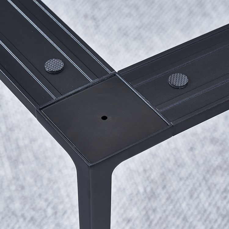 Simple Sintered Stone Top White Dining Table Rectangle Shape Dining Table for Kitchen Clearhalo ' dining_table' 'Dining Tables & Seating' 'Dining Tables' 'Furniture' 'furniture_dining_table' 'Kitchen & Dining Furniture' 'kitchen&dining_furn' 'kitchen' 'kitchen_dining_table' 1200x1200_4f0b2934-a38c-4095-925a-ff829cf8bc5a