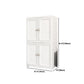 Contemporary Style Wardrobe Plastic Bedroom Wardrobe Closet With Drawer