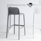 Industrial Plastic Low Back Bar Stool Armless Stackable Bar Stool Clearhalo 'Bar Furniture' 'Bar Stools' 'bar_stools' 'furn' 'furn_bar_stools' 'Furniture' 'Kitchen & Dining Furniture' 1200x1200_4f0ed203-c48f-44aa-9881-9182d5bbebbb