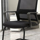 Modern Desk Chair Mesh Computer Chair Mid-Back Chair No Wheels Clearhalo 'furn' 'furn_office_chair' 'Furniture' 'Office Chairs' 'Office Furniture' 'office_chair' 1200x1200_4f18514e-cbc2-478d-a9e4-cc57aea13191