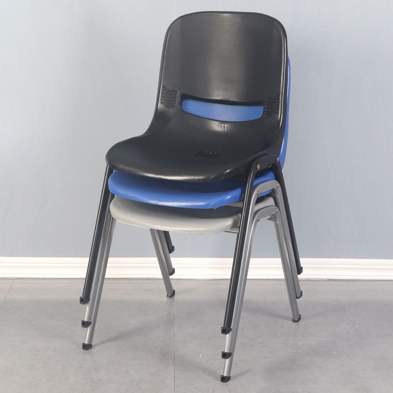 Modern Indoor-Outdoor Chair Metal Home Armless Solid Back Side Chair Clearhalo ' kitchen&dining_furn' 'Dining Chairs' 'Dining Tables & Seating' 'dining_chair' 'furn' 'furn_dining_chair' 'Furniture' 'furniture_dining_chair' 'Kitchen & Dining Furniture' 'kitchen' 1200x1200_4f19509f-93ef-4e07-b6b9-5d9d265a5f96