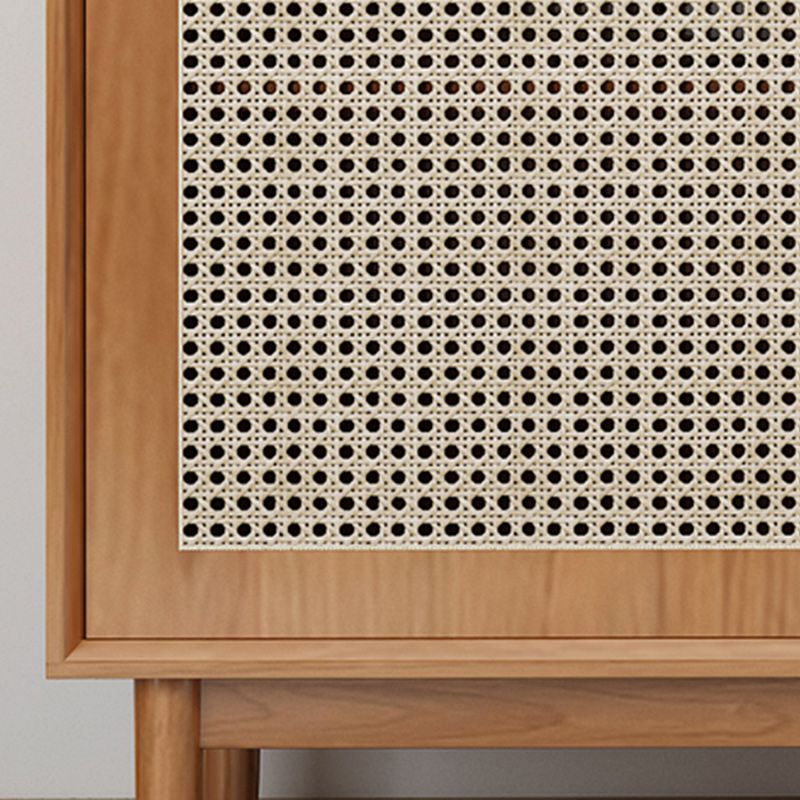 35.43"H Sideboard Contemporary Style Solid Wood Dining Server for Living Room Kitchen Clearhalo 'buffet_sideboard' 'Buffets & Sideboards' 'furn' 'furn_buffet_sideboard' 'Furniture' 'Kitchen & Dining Furniture' 1200x1200_4f1c268f-c351-4a89-a0a1-e53ac3846eb2