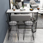 Glam Style Storage Bar Table Gold Frame 42 Inch Height Table for Restaurant Clearhalo 'Bar Furniture' 'Bar Tables' 'bar_tables' 'furn' 'furn_bar_tables' 'Furniture' 'furniture_bar_tables' 'Kitchen & Dining Furniture' 'kitchen&dining_furn' 'kitchen' 1200x1200_4f1d85c7-c89d-428d-aa01-1e7c1d17e51c