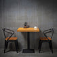 Industrial Rectangle Table Set 1/2/3 Pieces Dining Set for Restaurant Clearhalo 'Dining Room Sets' 'Dining Tables & Seating' 'dining_room_set' 'furn' 'furn_dining_room_set' 'Furniture' 'Kitchen & Dining Furniture' 1200x1200_4f1f55e9-123e-4866-a44d-cbc603c63a3b