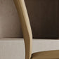 Designer Style Armless Chair Leather Parsons Back Side Chair for Restaurant