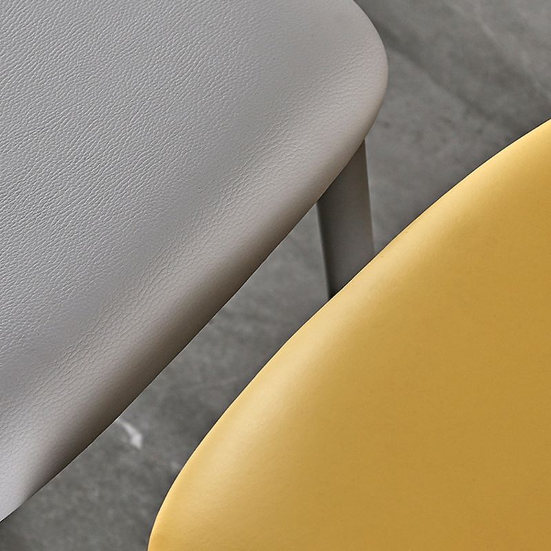 Plastic Scandinavian Restaurant Side Chair Matte Finish Open Dining Chair Clearhalo ' kitchen&dining_furn' 'Dining Chairs' 'Dining Tables & Seating' 'dining_chair' 'furn' 'furn_dining_chair' 'Furniture' 'furniture_dining_chair' 'Kitchen & Dining Furniture' 'kitchen' 1200x1200_4f248904-3a88-4eff-af8c-a69e00d1b9a9