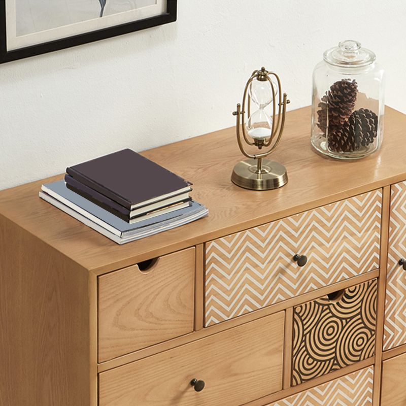 Server da pranzo in stile moderno antico tavolo da sideboard con cassetti