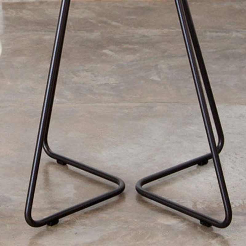 17.7"/19.7" Tall Metal Round Tray Top Side Table Iron Sled End Table Clearhalo 'Coffee & Accent Tables' 'End & Side Tables' 'end_side_tables' 'furn' 'furn_end_side_tables' 'Furniture' 'Living Room Furniture' 1200x1200_4f276ffa-72ba-485c-91bc-0f6942262c3f