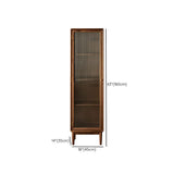 Server da pranzo contemporaneo Walnut Wood Buffet Server per sala da pranzo