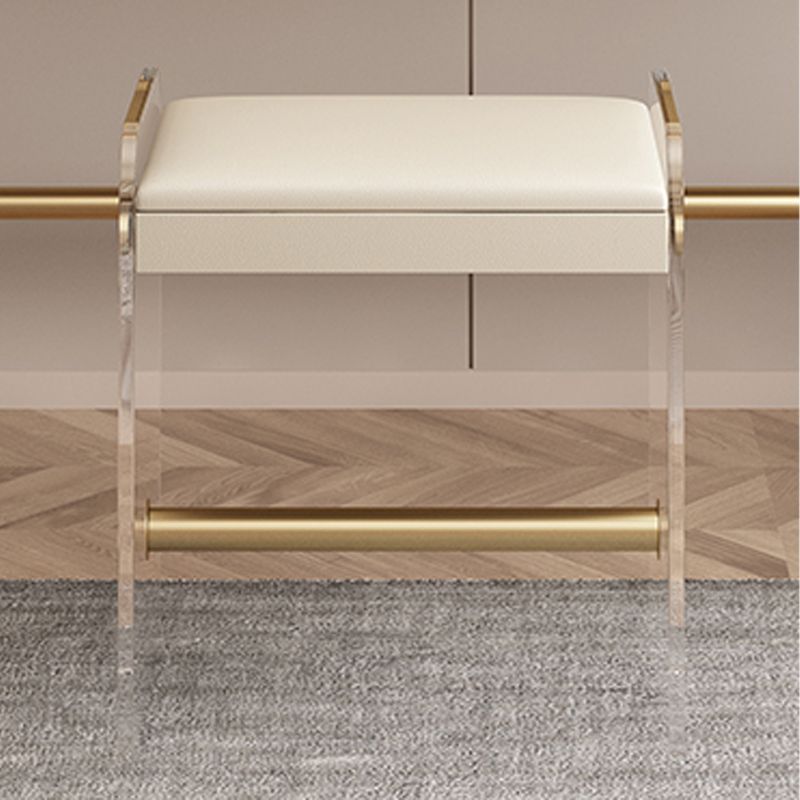 Vanity di trucco largo 15,74 "con 3 cassetti di stoccaggio Brive White Dresser