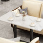 Modern Sintered Stone Dining Table Black Frame Dinner Table for Dining Room Clearhalo ' dining_table' 'Dining Tables & Seating' 'Dining Tables' 'furn' 'furn_dining_table' 'Furniture' 'furniture_dining_table' 'Kitchen & Dining Furniture' 'kitchen&dining_furn' 'kitchen' 'kitchen_dining_table' 1200x1200_4f2821f5-9782-4e34-8f2a-749654dc2010