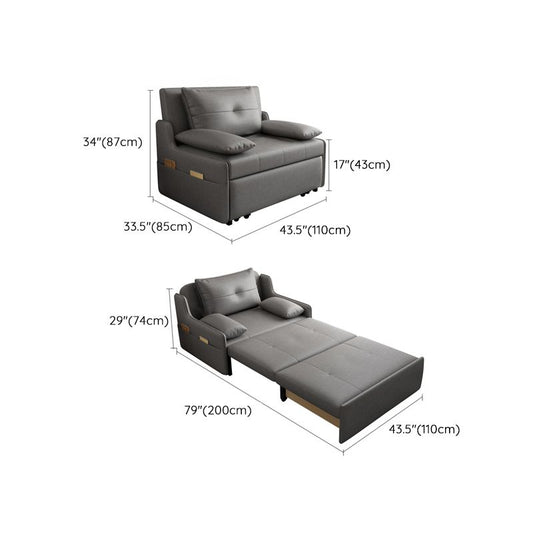 33 "divano dormiente scandinavo largo divano pieghevole.