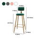 Glam Indoor Bar Stool and Table Set 1/2/3 Pieces White Table and Stool Set Clearhalo 'Bar Furniture' 'furn' 'furn_home_bar_bar_sets' 'Furniture' 'Home Bars & Bar Sets' 'home_bar_bar_sets' 'Kitchen & Dining Furniture' 1200x1200_4f2c7283-3f51-404f-ab66-f6bf52ec2dca