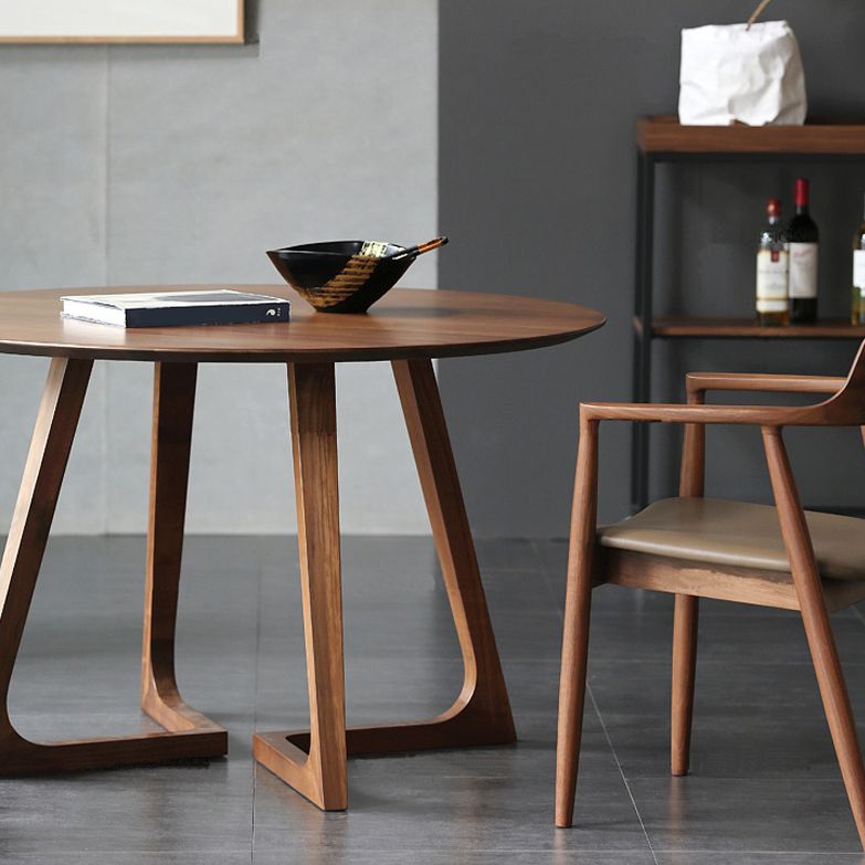 Pine Solid Wood Dining Table Contemporary Dinner Room Table with Double Pedestal Clearhalo ' dining_table' 'Dining Tables & Seating' 'Dining Tables' 'furn' 'furn_dining_table' 'Furniture' 'furniture_dining_table' 'Kitchen & Dining Furniture' 'kitchen&dining_furn' 'kitchen' 'kitchen_dining_table' 1200x1200_4f314512-1301-4ec3-a29b-766c6f2ae0c9
