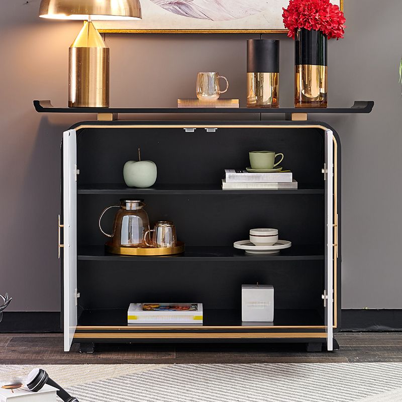 Contemporary 35.43" H Cabinet Wooden Accent Cabinet with Door Clearhalo 'Cabinets & Chests' 'cabinets_chests' 'furn' 'furn_cabinets_chests' 'Furniture' 'Living Room Furniture' 1200x1200_4f32e43b-f7fc-4c90-9209-d22f6661375c