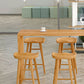 1/5/9 Pieces Luxurious Rectangular Pub Table Set Wooden Counter Table with Backless Stools Clearhalo 'Bar Furniture' 'furn' 'furn_home_bar_bar_sets' 'Furniture' 'Home Bars & Bar Sets' 'home_bar_bar_sets' 'Kitchen & Dining Furniture' 1200x1200_4f32f1c1-ff56-45dd-a067-d2c8184fcc5f