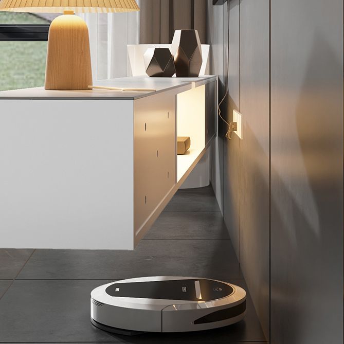 Hedendaagse tv -standaardconsole met laden drijvende tv -media -standaard