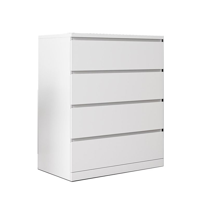 Poitrine d'accentuation du bois contemporain avec tiroirs 4/5 poitrine standard rectangulaire