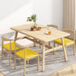 Wooden Modern Dining Room Set Standard Height with Trestle Base Formal Table Set for Home Use Clearhalo 'Dining Room Sets' 'Dining Tables & Seating' 'dining_room_set' 'furn' 'furn_dining_room_set' 'Furniture' 'furniture_dining_room_set' 'Kitchen & Dining Furniture' 'kitchen&dining_furn' 'kitchen' 1200x1200_4f3dfe3d-3e70-4274-a79a-bae97f36d1e4