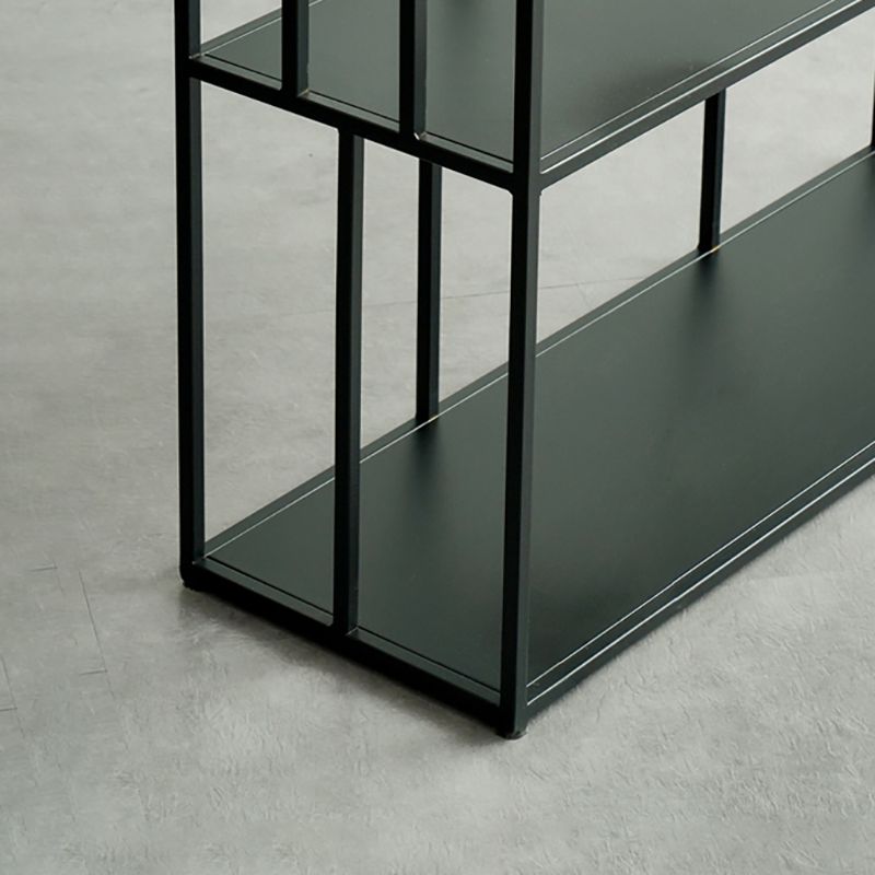 Modern Style Open Back Bookshelf Standard Metal Bookcase with Shelves Clearhalo 'Bookcases' 'furn' 'furn_bookcases' 'Furniture' 'Office Furniture' 1200x1200_4f3e7263-10e2-4a80-87f0-f70364a42509