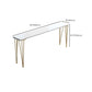 Glam Bar Table Set 1/5/9 Pieces Rectangle Solid Wood Pub Table with Upholstered Stool Clearhalo 'Bar Furniture' 'furn' 'furn_home_bar_bar_sets' 'Furniture' 'Home Bars & Bar Sets' 'home_bar_bar_sets' 'Kitchen & Dining Furniture' 1200x1200_4f430b9f-4e97-40d4-9521-90c36b931de0