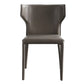 Contemporary Leather Dining Chair Wingback Side Armless Chair for Home Use Clearhalo 'Dining Chairs' 'Dining Tables & Seating' 'dining_chair' 'furn' 'furn_dining_chair' 'Furniture' 'furniture_dining_chair' 'Kitchen & Dining Furniture' 1200x1200_4f4595f6-6404-49cc-a89d-5fa1be79e915