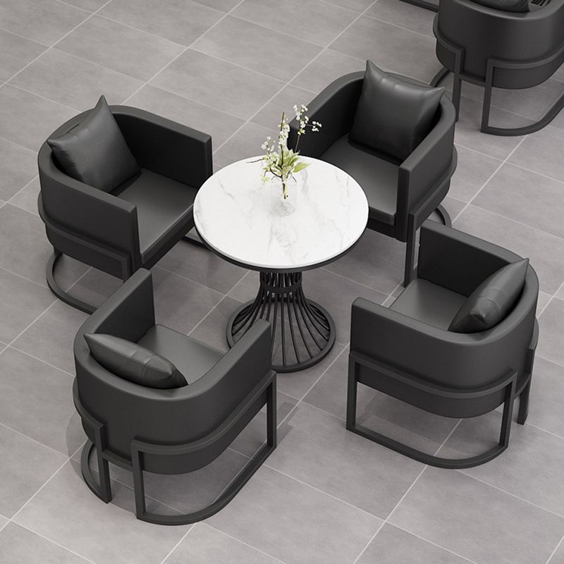 Traditional Luxury Dining Table White Sintered Stone Table with Metal Base for Dining Room Clearhalo ' dining_table' 'Dining Tables & Seating' 'Dining Tables' 'furn' 'furn_dining_table' 'Furniture' 'furniture_dining_table' 'Kitchen & Dining Furniture' 'kitchen&dining_furn' 'kitchen' 'kitchen_dining_table' 1200x1200_4f4692b5-d178-40cc-8958-bb3b26cec28e