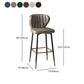 Contemporary Leather Bar Stool Buckets Indoor Low Back Stool with Steel Legs Clearhalo 'Bar Furniture' 'Bar Stools' 'bar_stools' 'furn' 'furn_bar_stools' 'furniture_bar_stools' 'Kitchen & Dining Furniture' 'kitchen&dining_furn' 'kitchen' 'kitchen_furn' Furniture' 1200x1200_4f46d62f-1f89-4ea9-93d3-a77df7458403