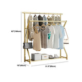 Modern Hall Stand Metal 2 Hooks Free Standing Storage Shelf Organizer Coat Rack Clearhalo 'Entry & Mudroom Furniture' 'furn' 'furn_hall_tree_coat_racks' 'Furniture' 'Hall Trees & Coat Racks' 'hall_tree_coat_racks' 1200x1200_4f490927-5e4f-4f24-a2b2-0a83fb666a5c