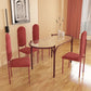 Metal Modern Oval Dining Table Clear Glass Top Table with 4 Legs Clearhalo ' dining_table' 'Dining Tables & Seating' 'Dining Tables' 'furn' 'furn_dining_table' 'Furniture' 'furniture_dining_table' 'Kitchen & Dining Furniture' 'kitchen&dining_furn' 'kitchen' 'kitchen_dining_table' 1200x1200_4f4d9f39-493d-4ae7-944d-4452ecaa9e4d
