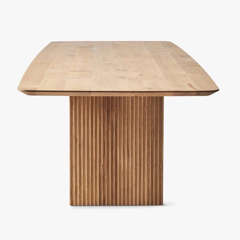 Modern Rectangle Dining Site Table Solid Wood Double Pedestal Kitchen Dining Table Clearhalo 'Dining Tables & Seating' 'Dining Tables' 'dining_table' 'furn' 'furn_dining_table' 'Furniture' 'furniture_dining_table' 'Kitchen & Dining Furniture' 'kitchen' 'kitchen_dining_table' 1200x1200_4f4e98c1-d7ee-4cbd-84a2-59d5803ee5db