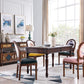 Mid-Century Modern Rectangle Dining Table Wood Table for Kitchen,55"L x 31.5"W x 29.5"H Clearhalo ' dining_table' 'Dining Tables & Seating' 'Dining Tables' 'furn' 'furn_dining_table' 'Furniture' 'furniture_dining_table' 'Kitchen & Dining Furniture' 'kitchen&dining_furn' 'kitchen' 'kitchen_dining_table' 1200x1200_4f4fcfbd-44dd-49b6-b3fe-5ac071c003b2