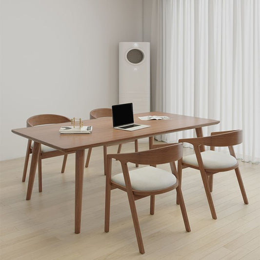 RECTANGE DE STYLE MODERNE BUREAU DE BUREAU DE BUREAU DE BOIS SLIVE