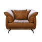 Modern Style with Pillow Back Leather/napa Upholstered Brown Sofa Clearhalo 'furn' 'furn_sofas' 'Furniture' 'furniture_sofas' 'kitchen' 'kitchen_sofas' 'Living Room Furniture' 'Sofa' 'sofas' 1200x1200_4f53b5e3-e3a7-4491-8661-0851f4722ace