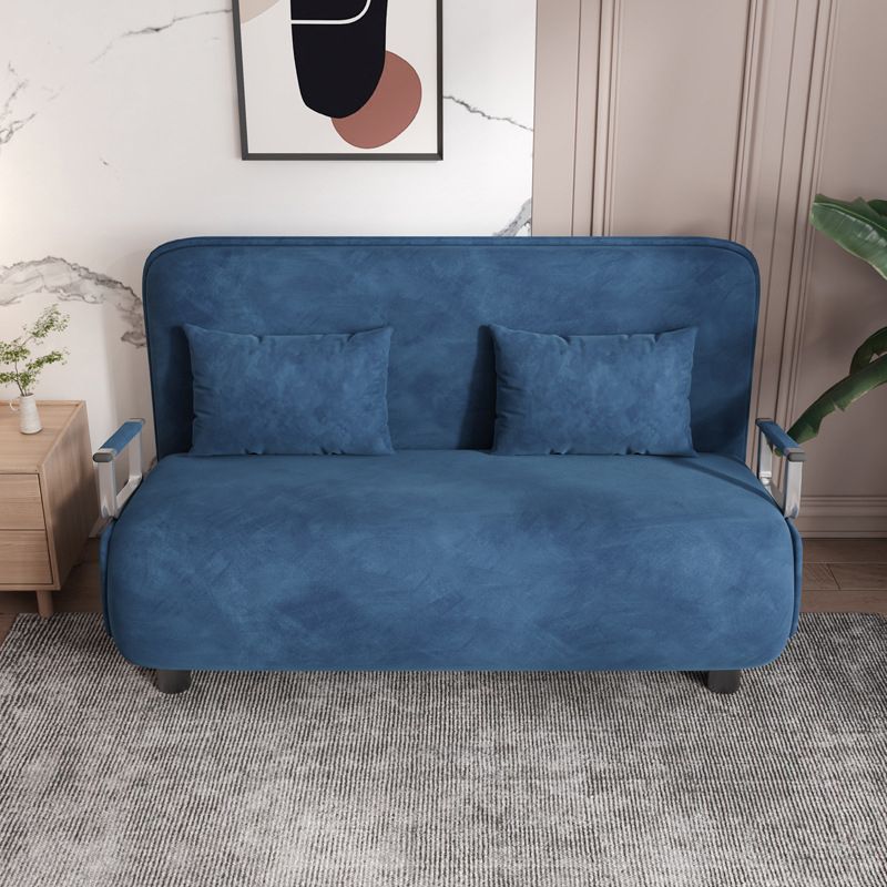 Sleelet Sleeper divano blu divano pieghevole scandinavo con cuscino