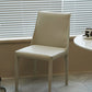 Designer Style Armless Chair Solid Back Side Leather Indoor Chair for Restaurant