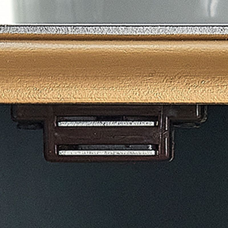 Cassapanca nautica per camera da letto in legno massello con cassetti